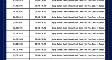 Maltepe Belediyesi’nden ‘İnanç Rotaları’ gezileri