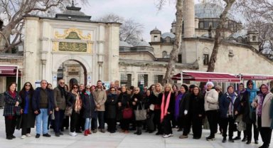 Maltepeliler, İstanbul’un manevi miraslarını ziyaret ediyor