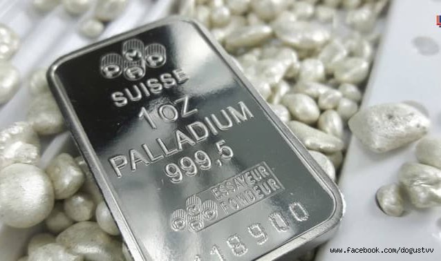 Paladyum bir haftanın en yüksek seviyesinde