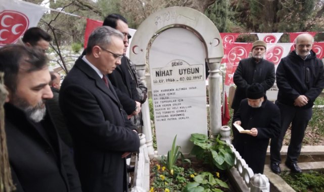 Vefanın Adı Nihat Uygun: MHP’nin Merhum İlçe Başkanı Kabri Başında Anıldı