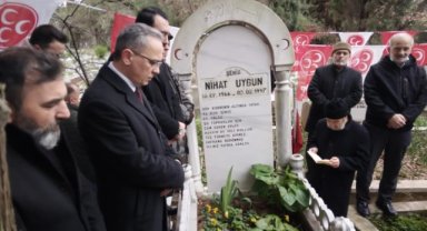 Vefanın Adı Nihat Uygun: MHP’nin Merhum İlçe Başkanı Kabri Başında Anıldı
