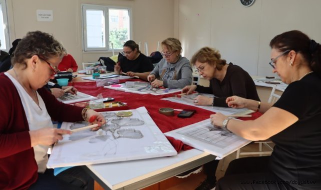 Filografi sanatı Maltepe’de yeniden hayat buluyor