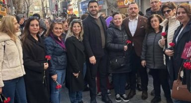 Kartal’da 8 Mart’a Yoğun Katılım: Kadınların Mücadelesi Vurgulandı