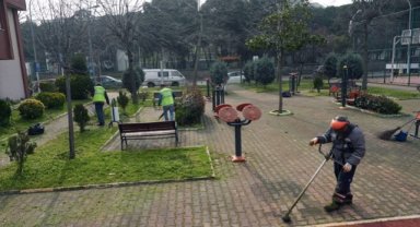 Maltepe Belediyesi’nin parkları bayrama hazırlanıyor