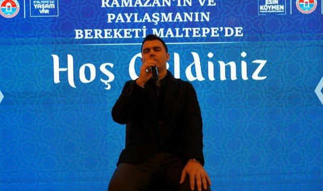 Maltepeliler iftar sofrasında oruçlarını açtı