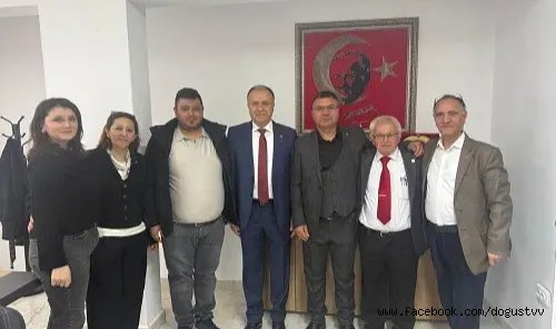 NİYAZİ GÜNERİ PARTİLİLERLE BAYRAMLAŞTI