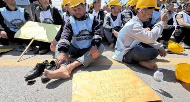 Açlık grevindeki maden işçileri haklarını alacak: Eylem sonlandırıldı