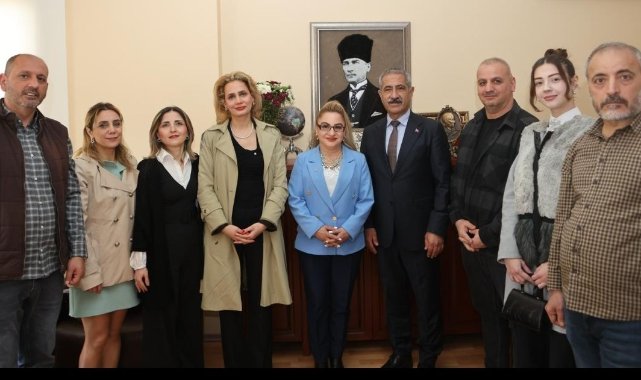 Türkiye Sakatlar Derneği Kartal Şubesi'nden Ercan Başkan'a Ziyaret