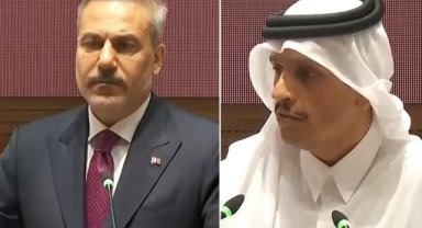 Bakan Fidan Katar'da! Zirveye damga vuran Hürmüz mesajı