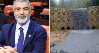 Çatalağaç Deresi'nde kirliliğine neden olan Alagöz Madencilik Şirketi'ne 2.5 milyon lira ceza kesildi