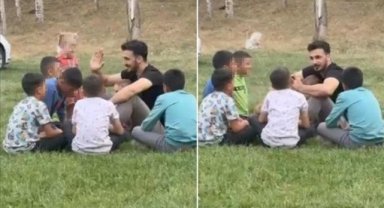 Şehit polis memuru Koç'un çocuklarla eğlendiği görüntüler ortaya çıktı