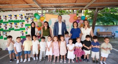 KARTAL BELEDİYESİ KREŞLERİNDE KARNE HEYECANI