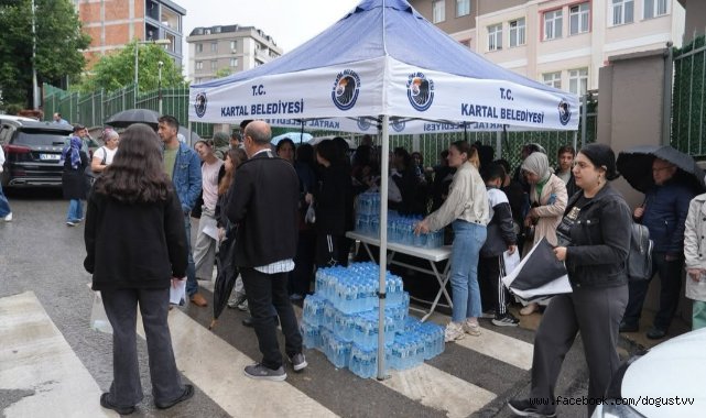 KARTAL BELEDİYESİ’NDEN LGS ÖĞRENCİLERİNE SINAV GÜNÜ DESTEĞİ