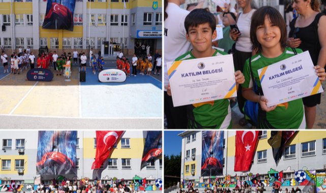 KARTAL'DA YAZ SPOR OKULU İLK MEZUNLARINI VERDİ