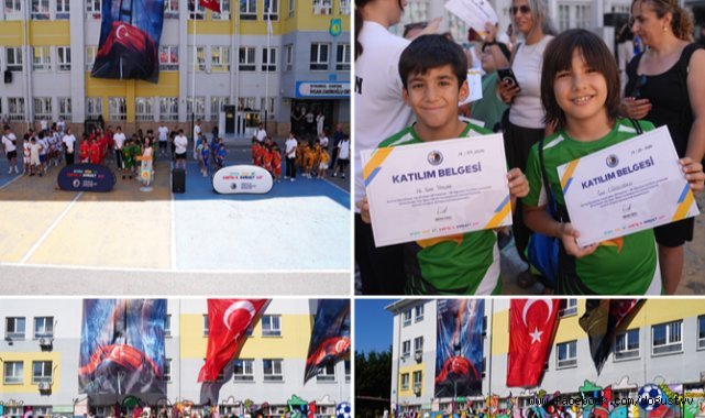 KARTAL'DA YAZ SPOR OKULU İLK MEZUNLARINI VERDİ