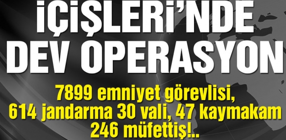 30 vali görevden alındı