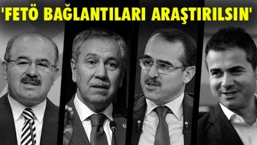 4 bakana FETÖ suç duyurusu