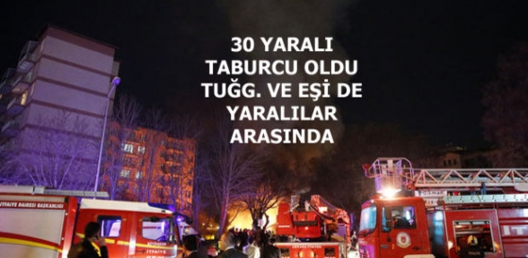 61 yaralının 30u taburcu edildi