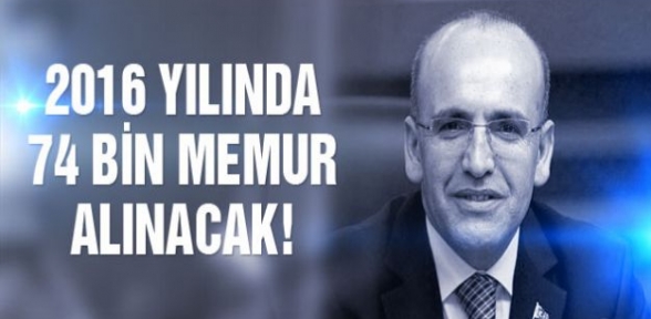 2016 Yılında 74 Bin Kamu Personeli Alınacak