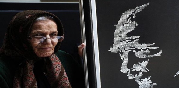 77 yaşındaki kadın tel işleyerek Atatürk silueti yaptı