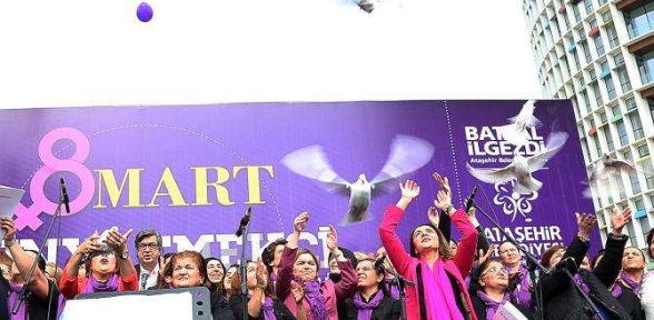  Ataşehir den Dünya ya Anlamlı Mesaj