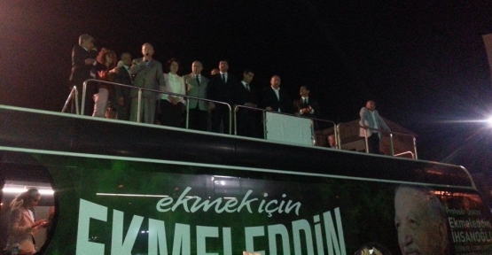EKMELEDDİN İHSANOĞLUNU KARTAL DA KARŞILADI