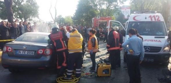 Üsküdar'daki feci kaza