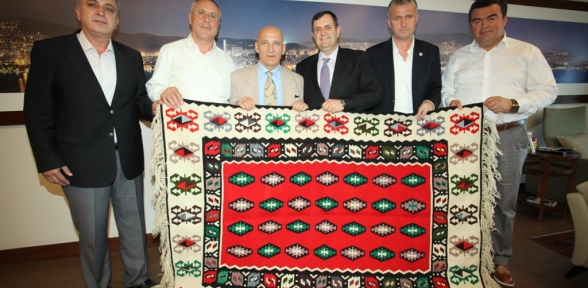 Bosna Sancak Derneği'nden Başkan Altınok Öz'e anlamlı ziyaret