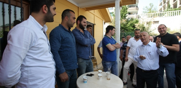 Başkan Altınok Öz halkın arasında