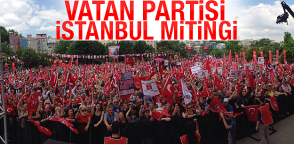 Vatan Partisi İstanbul mitingi