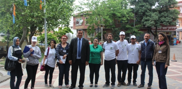 KARTAL BELEDİYESİ KAPI KAPI ÇEVRE BİLGİLENDİRMESİ