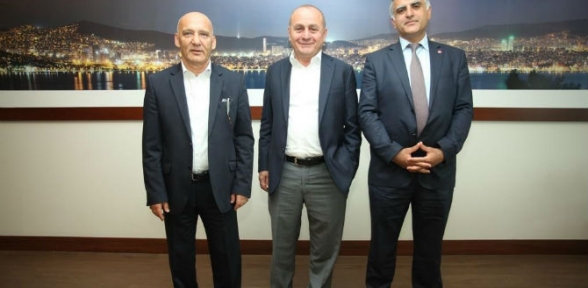 Aykurt Nuhoğlundan Başkan Altınok Öz e ziyaret