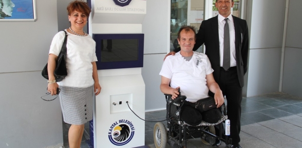 Kartal’da engellilere engel yok