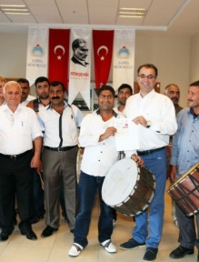 Ramazan Davulcuları Yetki Belgelerini Aldı