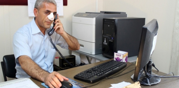 Rakip davulcular muhtarın burnunu kırdı