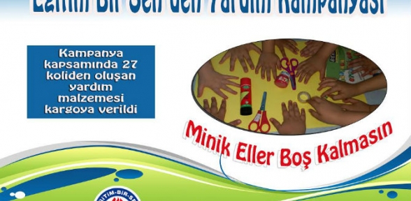 Minik Eller Boş Kalmasın Yardım Kampanyası