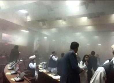 Afganistan Parlamentosu'na Bombalı Saldırı!