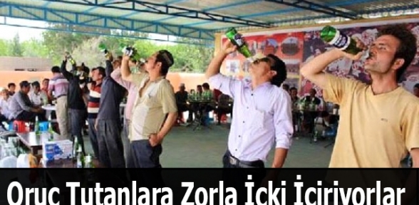 Uygurlara Ramazanda Zorla İçki İçirildi