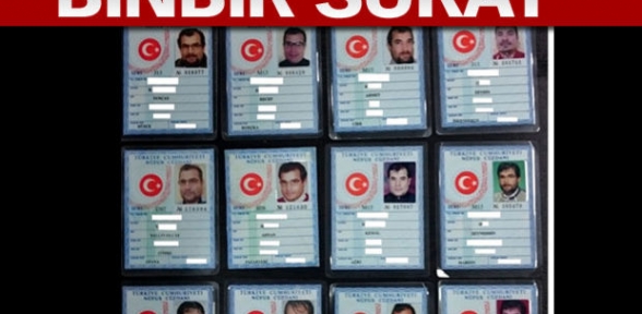 Kayıp kimliklerle 1 milyon liralık vurgun