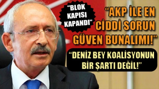 Kılıçdaroğlu: Rövanşist olmayacağız