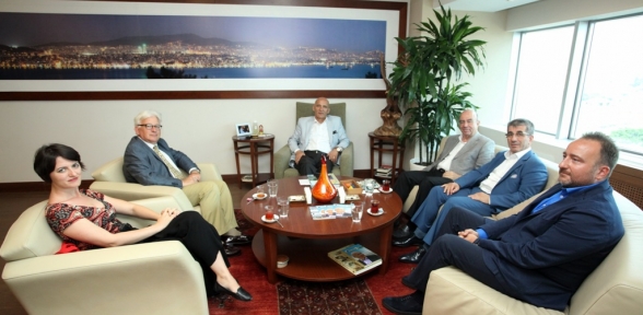 KENTDER YÖNETİMİ'NDEN BAŞKAN ALTINOK ÖZ'E ZİYARET