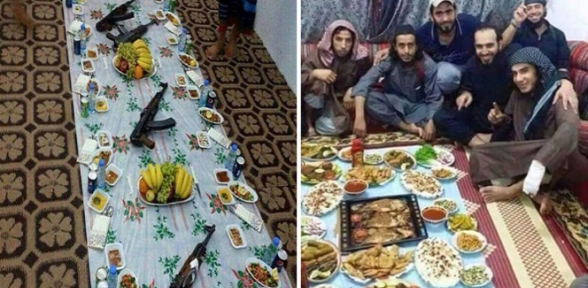 45 IŞİD militanı yedikleri iftar yemeğinden zehirlenerek öldü