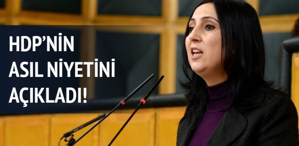 HDP'li Figen Yüksekdağ asıl niyetlerini açıkladı
