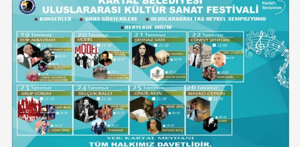 Kartal’da Festival başlıyor