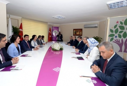 Ak Parti-HDP görüşmesi sona erdi