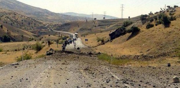 Siirtte askeri araca bombalı saldırı: 8 şehit