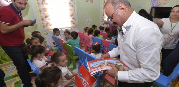 Kreş öğrencilerine geri dönüşüm eğitimi