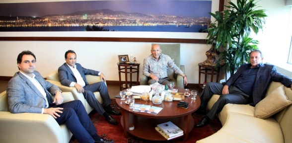 TEKFEN GAYRİMENKUL YÖNETİMİ'NDEN BAŞKAN ALTINOK ÖZ'E ZİYARET