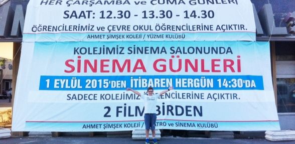 Ahmet Şimşek’te “Sinema Günleri” başlıyor.