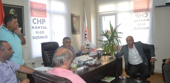 Erdal Aksünger Kartal İlçesini Ziyaret Etti